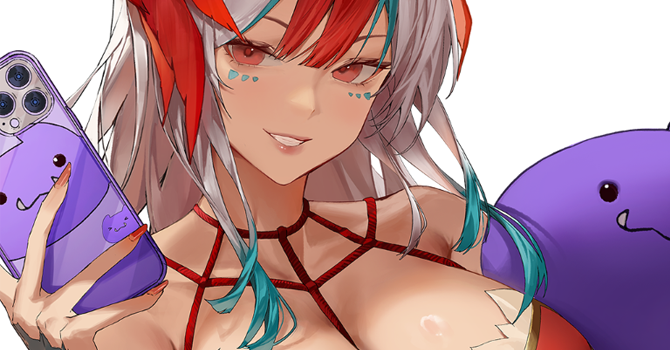 던플마 디레지에 굿즈 홍보하는 루브라