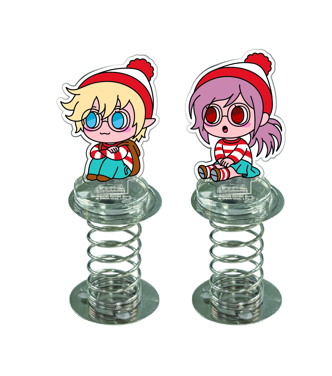 던파 X WALLY 스프링 스탠드 세트