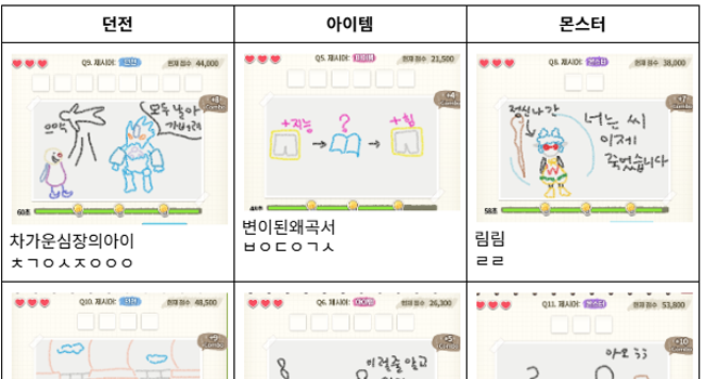 [정보] 스케치북 컨닝페이퍼