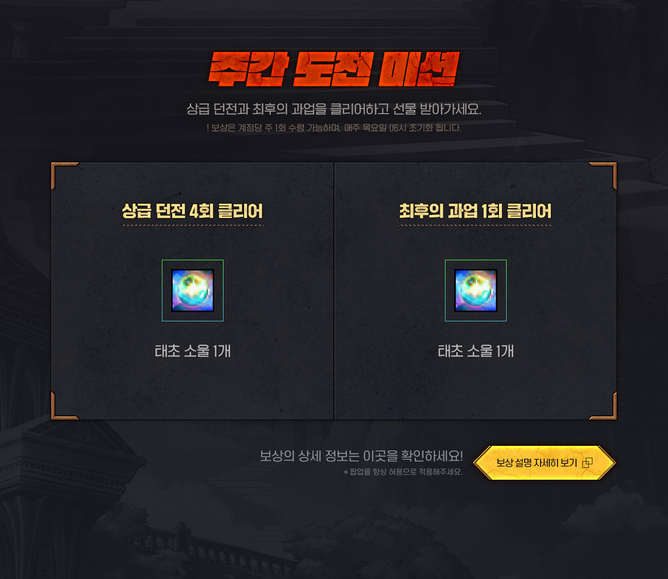 주간 도전 미션